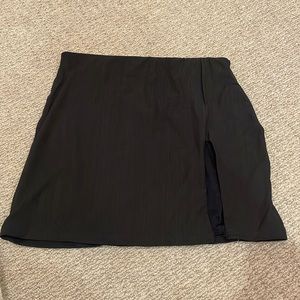 Glassons mini skirt with tall slit